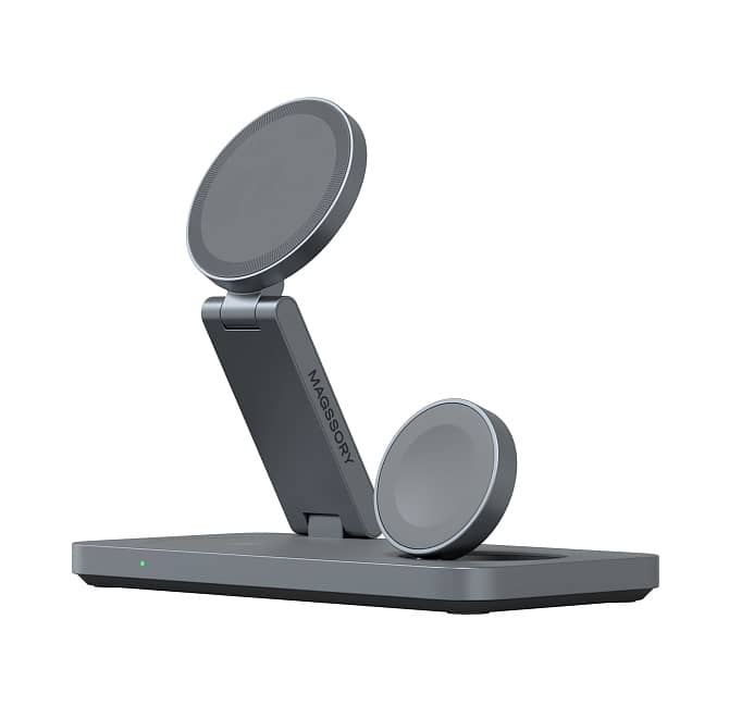 Зарядная станция 3 в 1 Magssory Yoga для Apple Qi2
