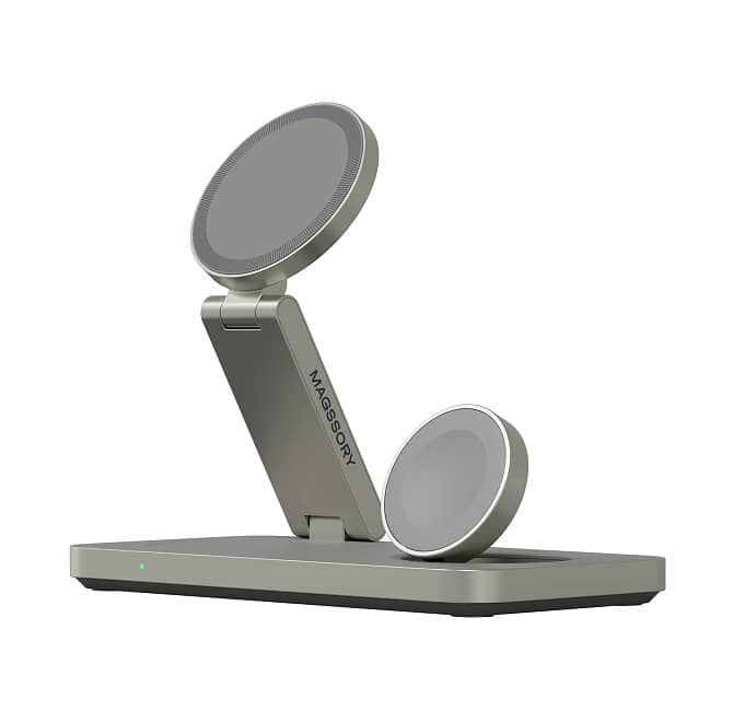 Зарядная станция 3 в 1 Magssory Yoga для Apple Qi2
