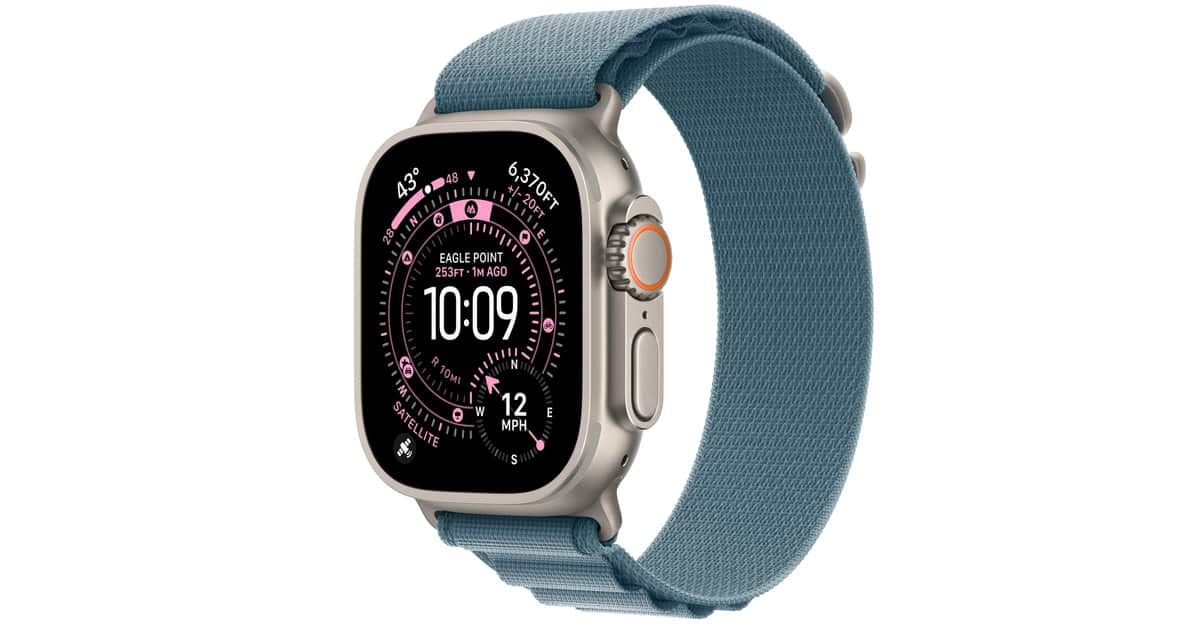 Apple Watch Ultra 3 Alpine Loop Blue 49mm S