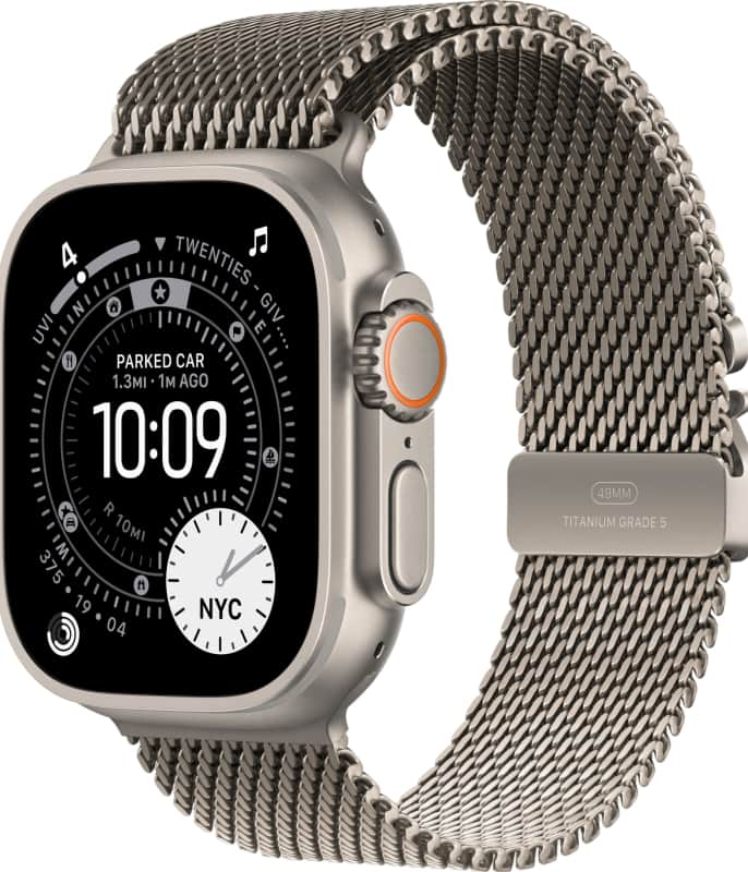 Apple Watch Ultra 3 Milanese Loop Natural 49mm S