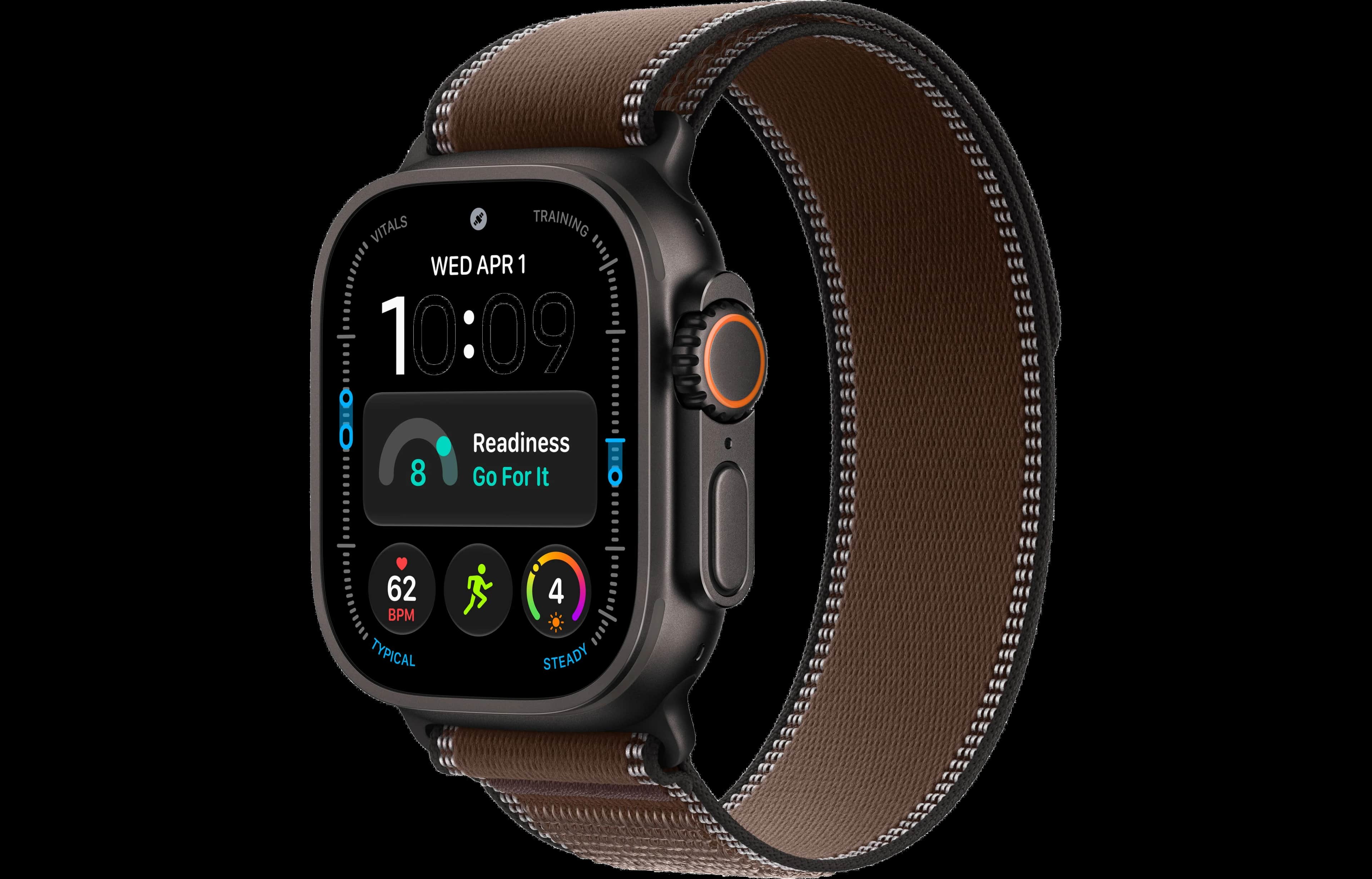 Apple Watch Ultra 4 Trail Loop Dark Umber M/L
