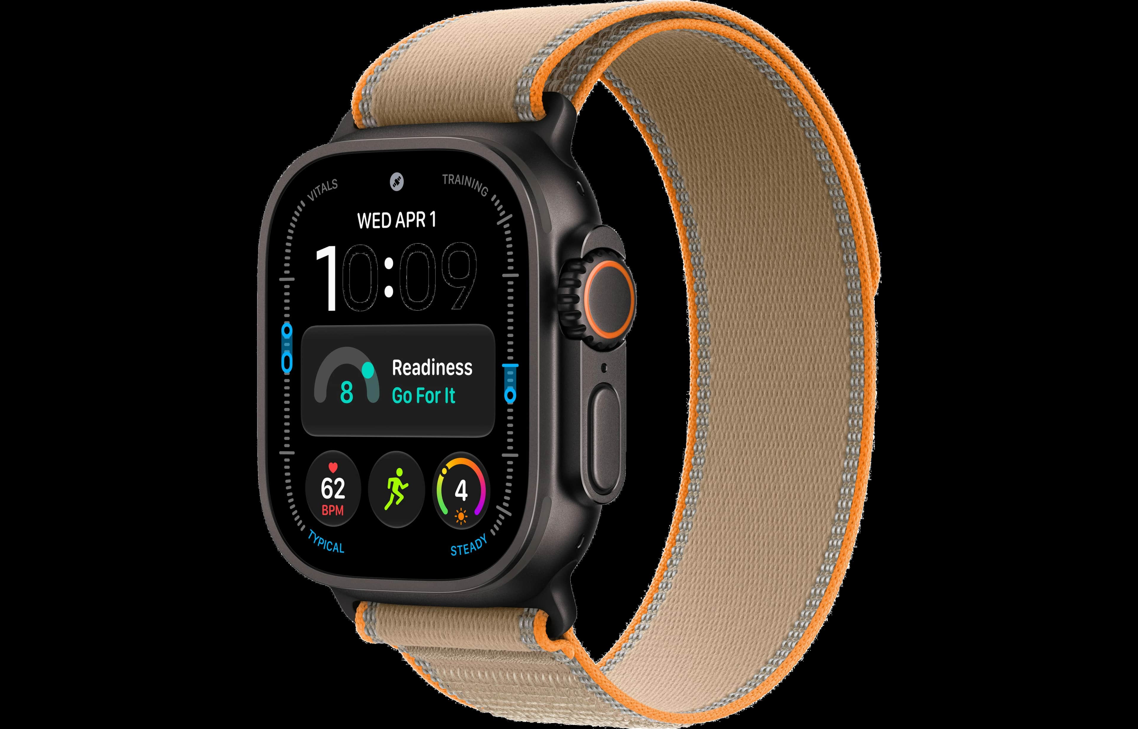 Apple Watch Ultra 4 Trail Loop Sand M/L