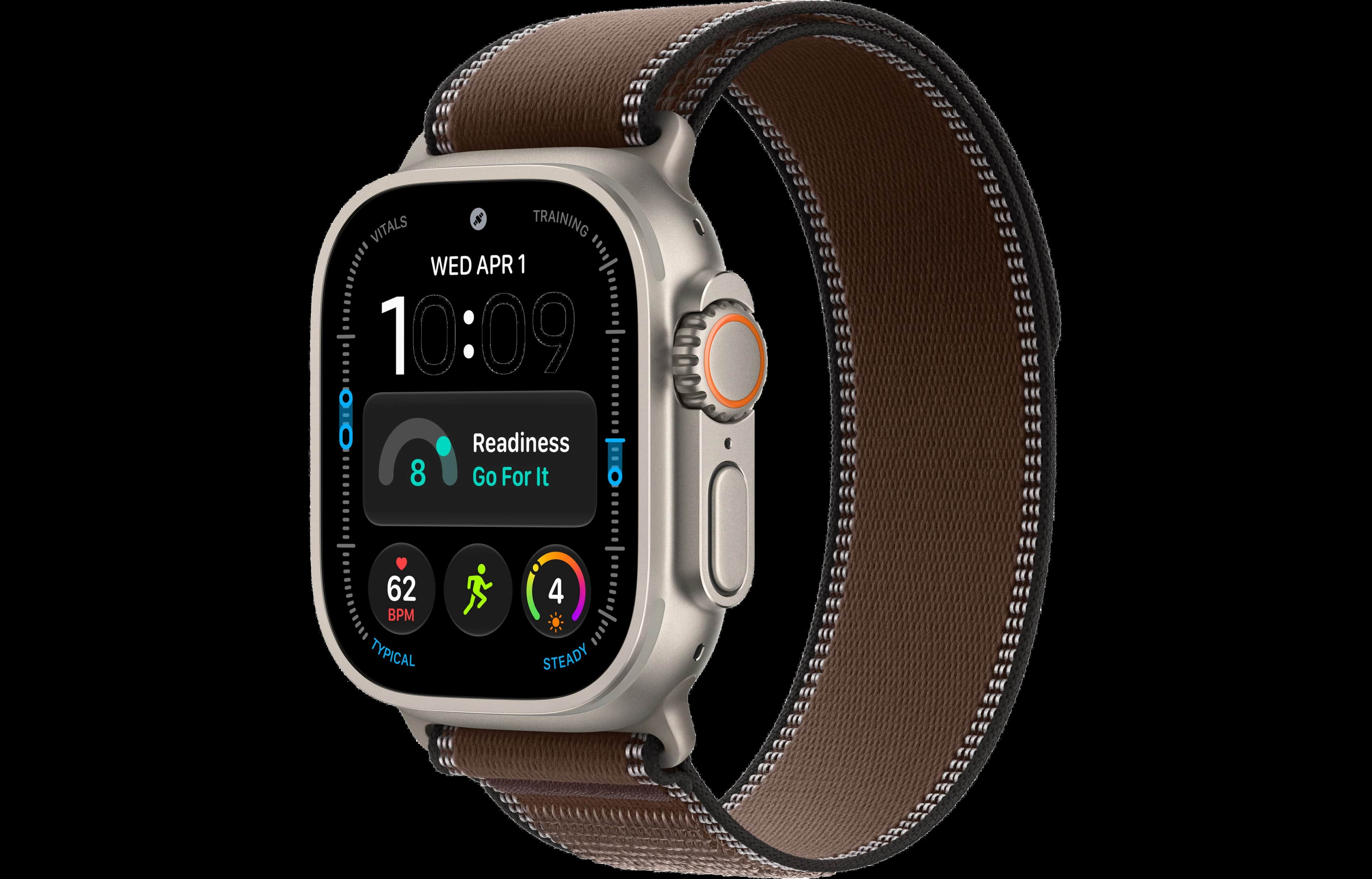 Apple Watch Ultra 4 Trail Loop Dark Umber S/M